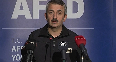 AFAD Başkanı Sezer, depremde son durumu açıkladı