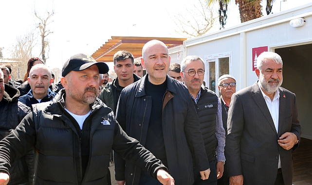 Bakan Soylu: "Afete karşı dirençli şehirler oluşturacağız"