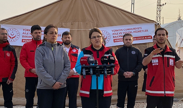 Bakan Yanık: "Çocuklarımızın yanındayız"