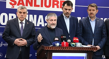 Bakanlar Urfa'da önemli açıklamalarda bulundu