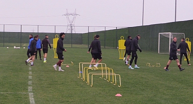 Bandırmaspor, Keçiörengücü maçı öncesi hazırlıklarını sürdürdü