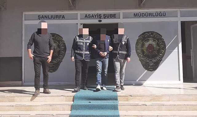 Çeşitli suçlardan aranan zanlı Urfa’da yakalandı
