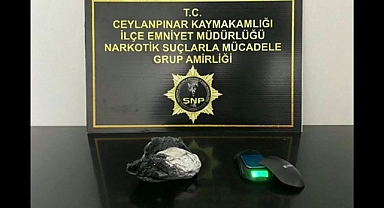 Ceylanpınar’da uyuşturucu ticaretine 1 tutuklama