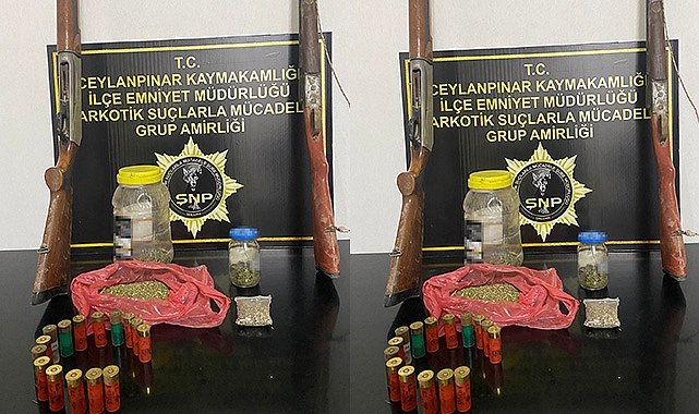 Ceylanpınar uyuşturucu operasyonu: 1 tutuklama