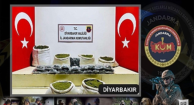Diyarbakır’da 114 kilo uyuşturucu ele geçirildi