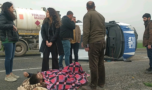 Diyarbakır’da kaza: 1 yaralı