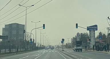 Diyarbakır'da toz bulutu