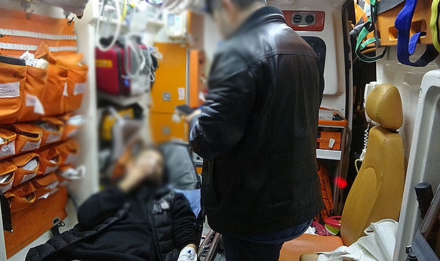 Evinde yattığı sırada ağzından tabanca ile vuruldu