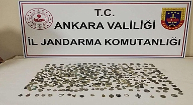 Farklı dönemlere ait 680 adet sikke ele geçirildi
