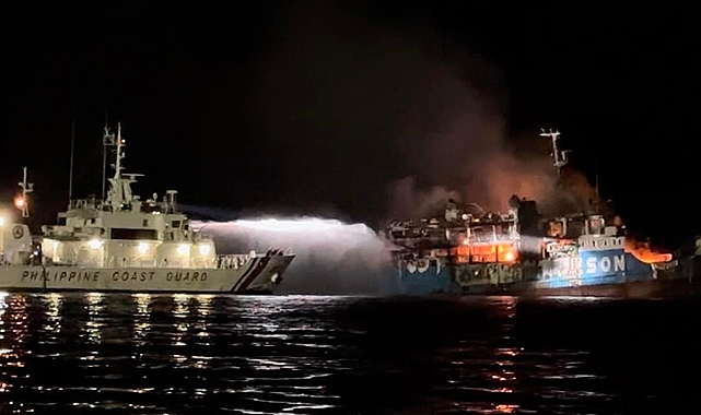Feribotta yangın: 12 ölü, 14 yaralı