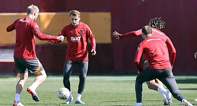 Galatasaray, Kasımpaşa maçı hazırlığını sürdürüyor