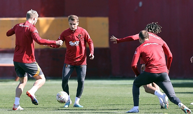 Galatasaray, Kasımpaşa maçı hazırlığını sürdürüyor