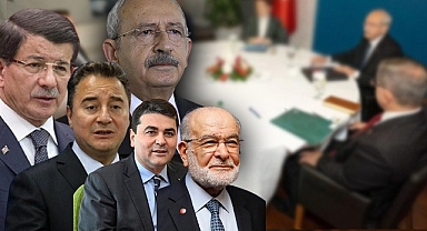 Millet İttifakının 5 lideri olağanüstü toplandı