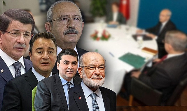 Millet İttifakının 5 lideri olağanüstü toplandı