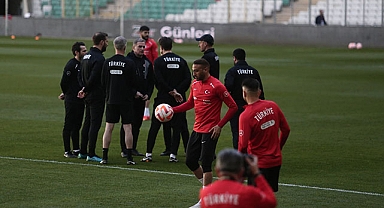 Milliler, Hırvatistan maçının hazırlıklarını tamamladı