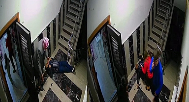 Muhtarın öldürülme anı kamerada