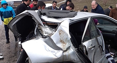 Okul müdürü kaza yaptı: 2’si ağır 9 yaralı