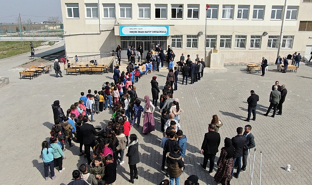 Şanlıurfa'da öğrencilere moral etkinliği