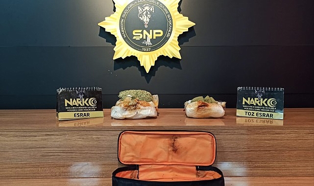 Şanlıurfa'da uyuşturucu operasyonu: 2 gözaltı