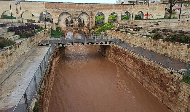Şanlıurfa'nın Hızmalı mahallesinde akan derede son durum