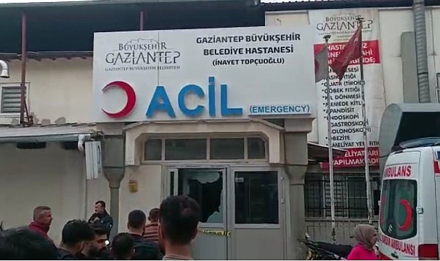 Silahlı kavga hastane girişinde son buldu: 1 yaralı