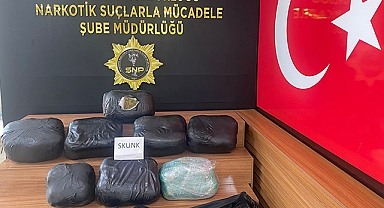 Urfa'da 32 kilogram skunk ele geçirildi: 2 gözaltı