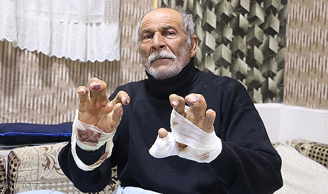 Urfa'da sele kapılan yaşlı adam kurtarılma öyküsünü anlattı