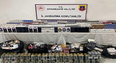 Yolcu otobüsünde gümrük kaçağı malzemeler ele geçirildi