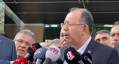 YSK Başkanı Yener'den toplantı sonrası açıklama