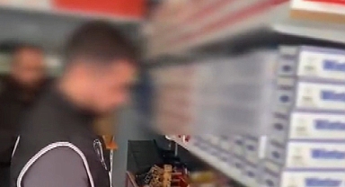 121 bin adet kaçak makaron ele geçirildi