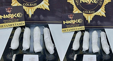 Adıyaman’da 800 gram metamfetamin ele geçirdi