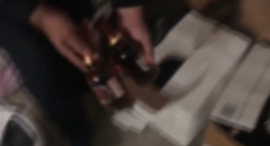 Antep'te çok sayıda sahte alkol ele geçirildi