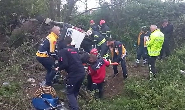 Bayram tatili feci kazayla sonlandı: 13 yaralı