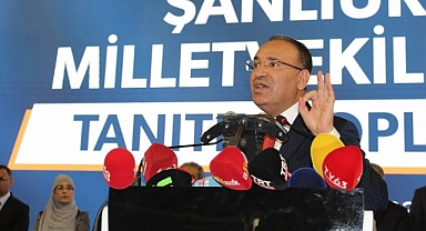 Bozdağ Urfa'da muhalefeti eleştirdi