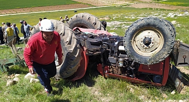 Bozova’da traktörün altında kalan sürücü öldü
