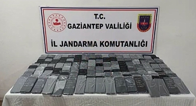 Çok sayıda kaçak telefon ele geçirildi