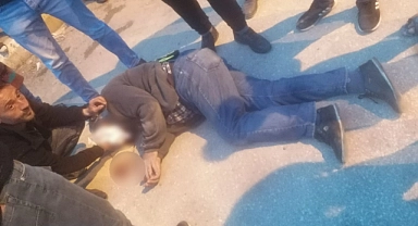 Dengesini kaybederek bisikletten düşen kişi ağır yaralandı