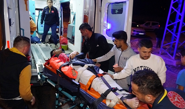 Direksiyon hakimiyetini kaybeden sürücü ağaca çarptı