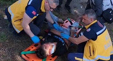 Erdemli 'de kaza! 1 kişi yaralı