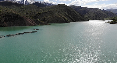 Eriyen kar suları Dicle Nehrine nefes oldu