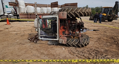 Hatay'da İşçi traktörün altında kalarak can verdi