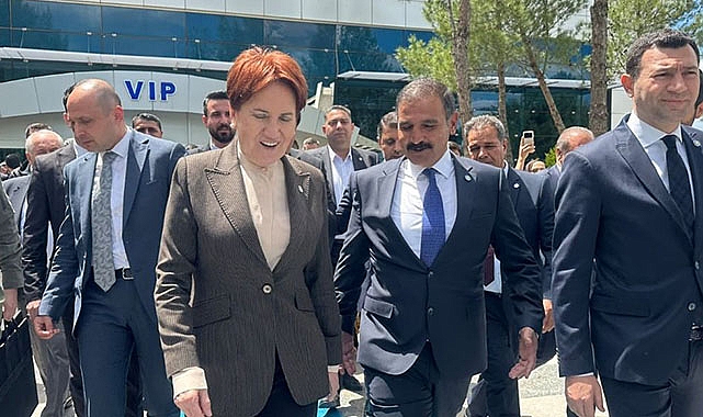 İYİ Parti Genel Başkanı Akşener Şanlıurfa'da