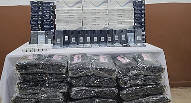 Kaçak sigara ve cep telefonu operasyonu: 1 gözaltı
