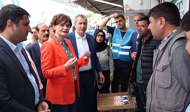 Kaftancıoğlu seçim çalışmaları kapsamında Şanlıurfa'da