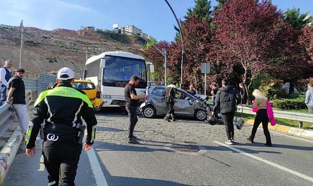 Kocaeli'de feci kaza! 2 yaralı