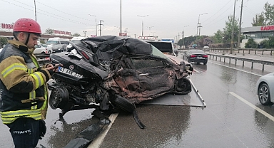 Kocaeli'de zincirleme kaza! yaralılar var