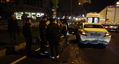 Malatya'da zincirleme kaza! 2 kişi yaralandı