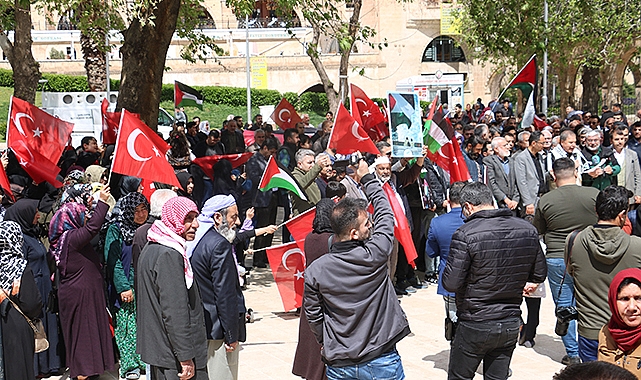 Mescidi- Aksa'ya yönelik saldırı Urfa'da da kınandı