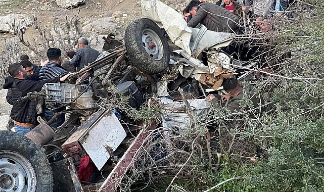 Şırnak’ta kamyonet devrildi! 1 ölü, 1 yaralı