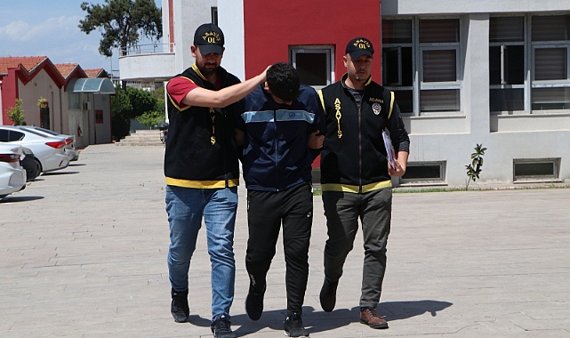 Su saati çalan şüpheli tutuklandı